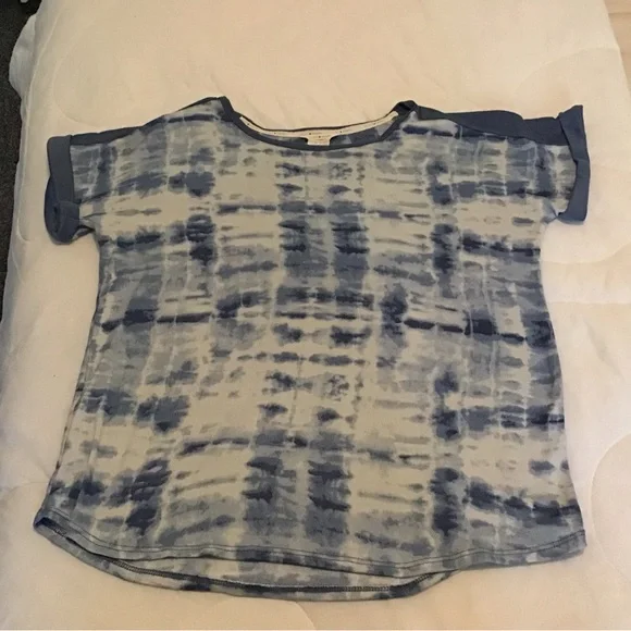Lucky Brand Pajama Set Lounge Blue Tie Dye Women’s Medium - Picture 5 of 9